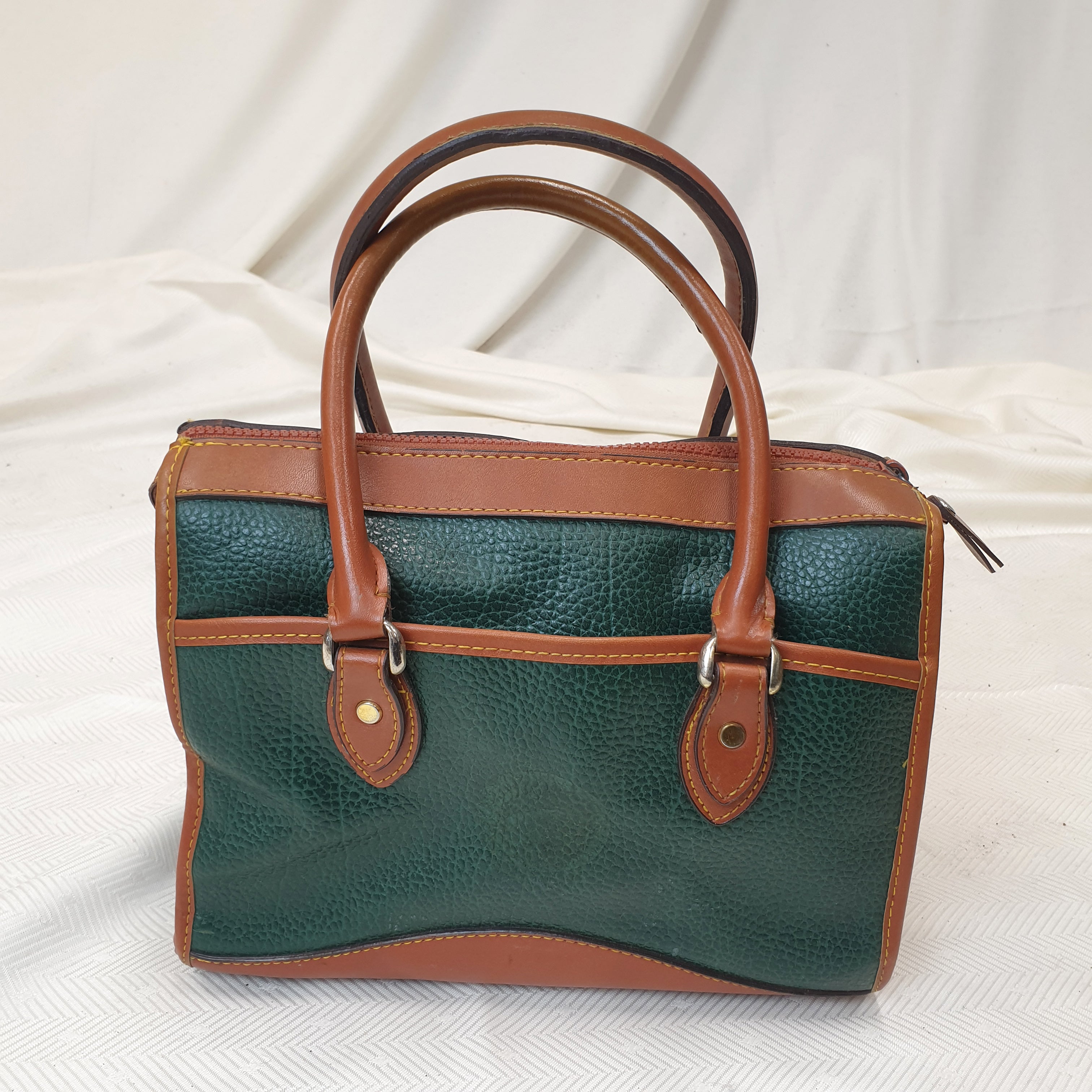 Dooney & Bourke Green Leather Handbag