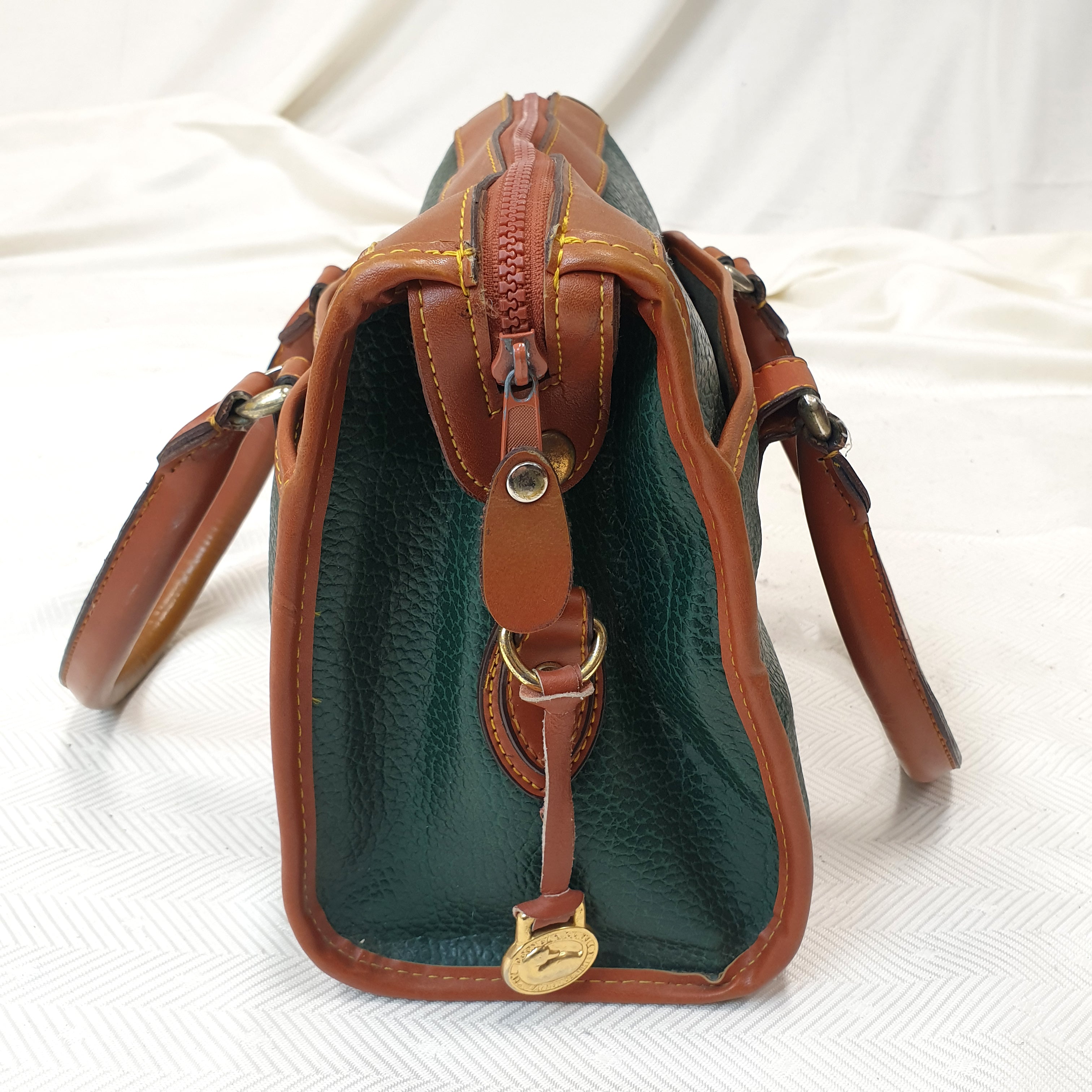 Dooney & Bourke Green Leather Handbag