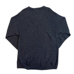 Load image into Gallery viewer, Lacoste Charcoal Grey Wool Knitted V-neck Jumper
