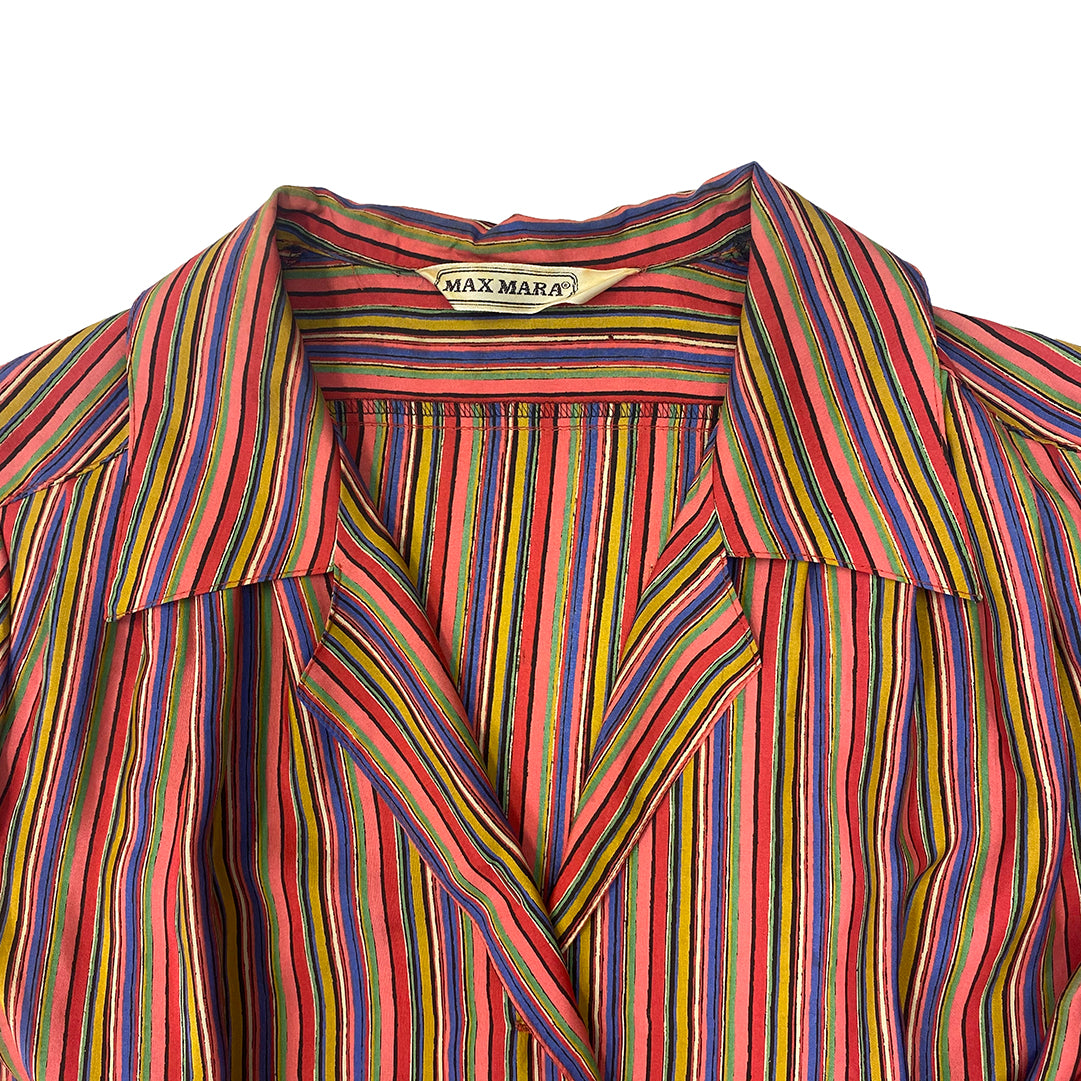 MaxMara Striped Shirt Dress