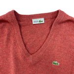 Load image into Gallery viewer, Chemise Lacoste Coral Red Wool Knitted Vintage Jumper
