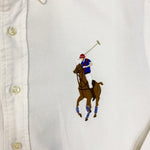 Load image into Gallery viewer, Ralph Lauren White Custom Fit Polo
