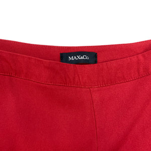 Max & Co. Red Corduroy Trousers