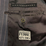 Load image into Gallery viewer, Gianfranco Ferre Studio Vintage Gray Pinstripe Blazer
