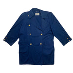 Load image into Gallery viewer, Valentino Navy trench coat
