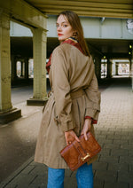 Load image into Gallery viewer, Brown Leather Shoulder Bag/Clutch
