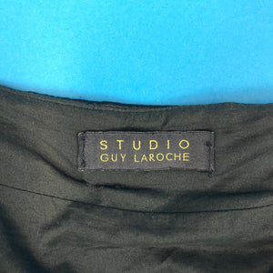 Guy Laroche Black Pleated Skirt