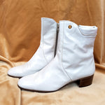 Load image into Gallery viewer, Tanino Crisci White Boots - Size 9 (43)
