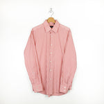 Load image into Gallery viewer, Boss Long Sleeved Button Up Striped Shirt Pink
