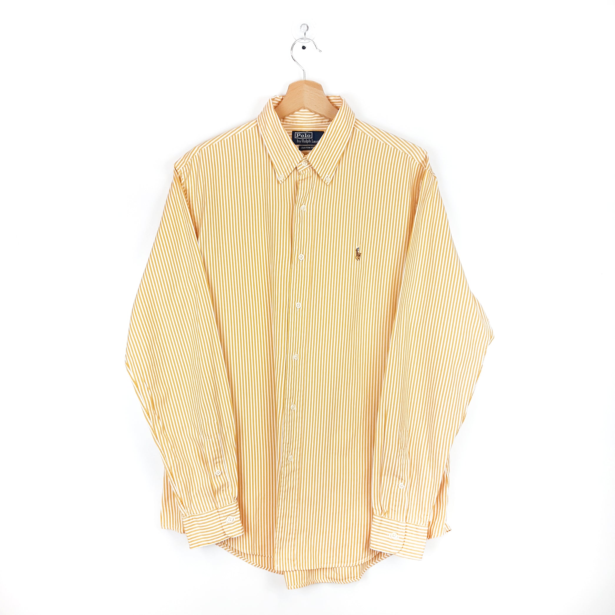 Polo by Ralph Lauren Striped Yellow Shirt