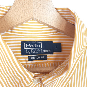 Polo by Ralph Lauren Striped Yellow Shirt