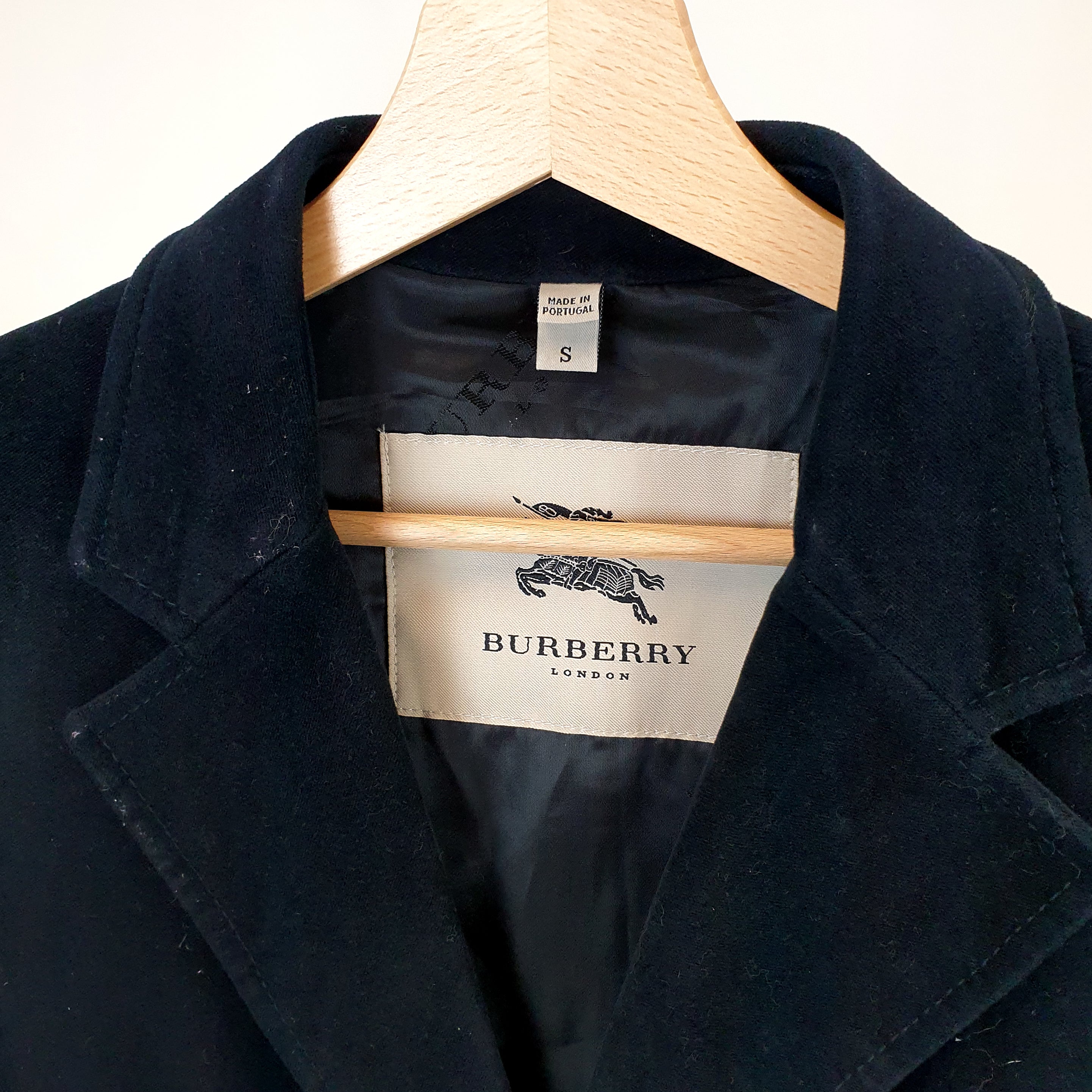 Burberry Velvet Coat/Long Blazer