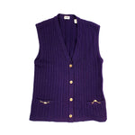 Load image into Gallery viewer, Céline vest with Gold Buttons
