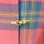 Load image into Gallery viewer, Blues Club Tartan Fireman Clasp Coat
