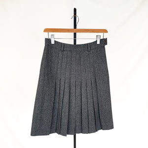 Max Mara Pleated Wool Skirt