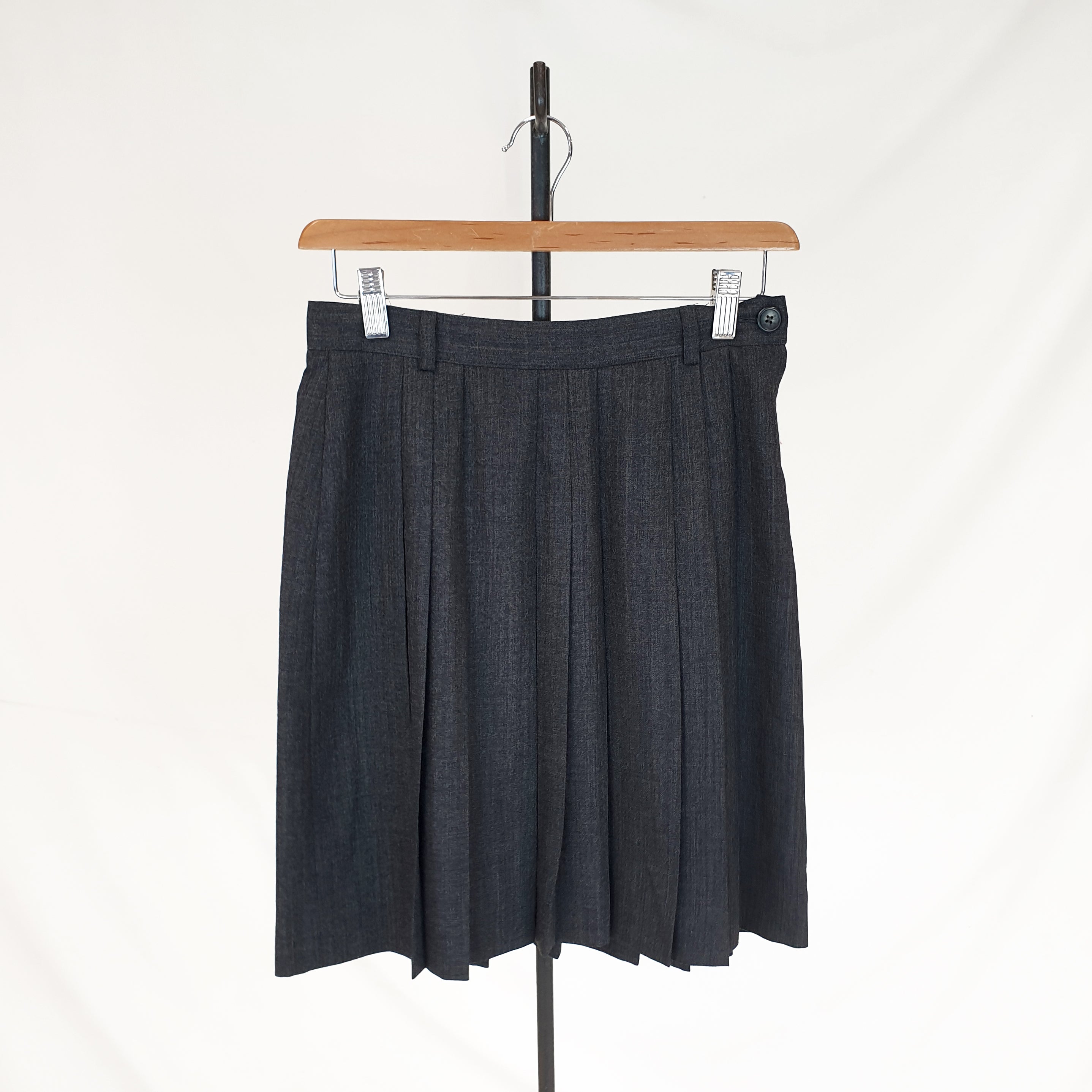 Max & Co Pleated Wool Skirt