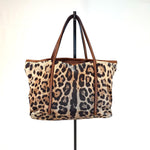 Load image into Gallery viewer, Dolce &amp; Gabbana Leopard Shopper Bag
