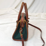 Load image into Gallery viewer, Dooney &amp; Bourke Green Leather Hand/Shoulderbag
