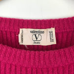 Load image into Gallery viewer, Valentino Hot Pink Wool Pullover
