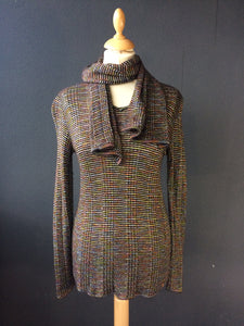 Missoni top with scarf