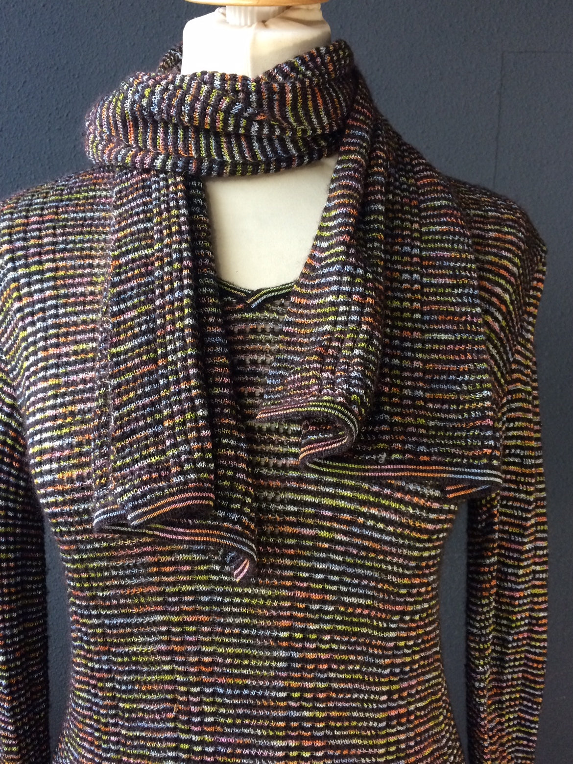 Missoni top with scarf