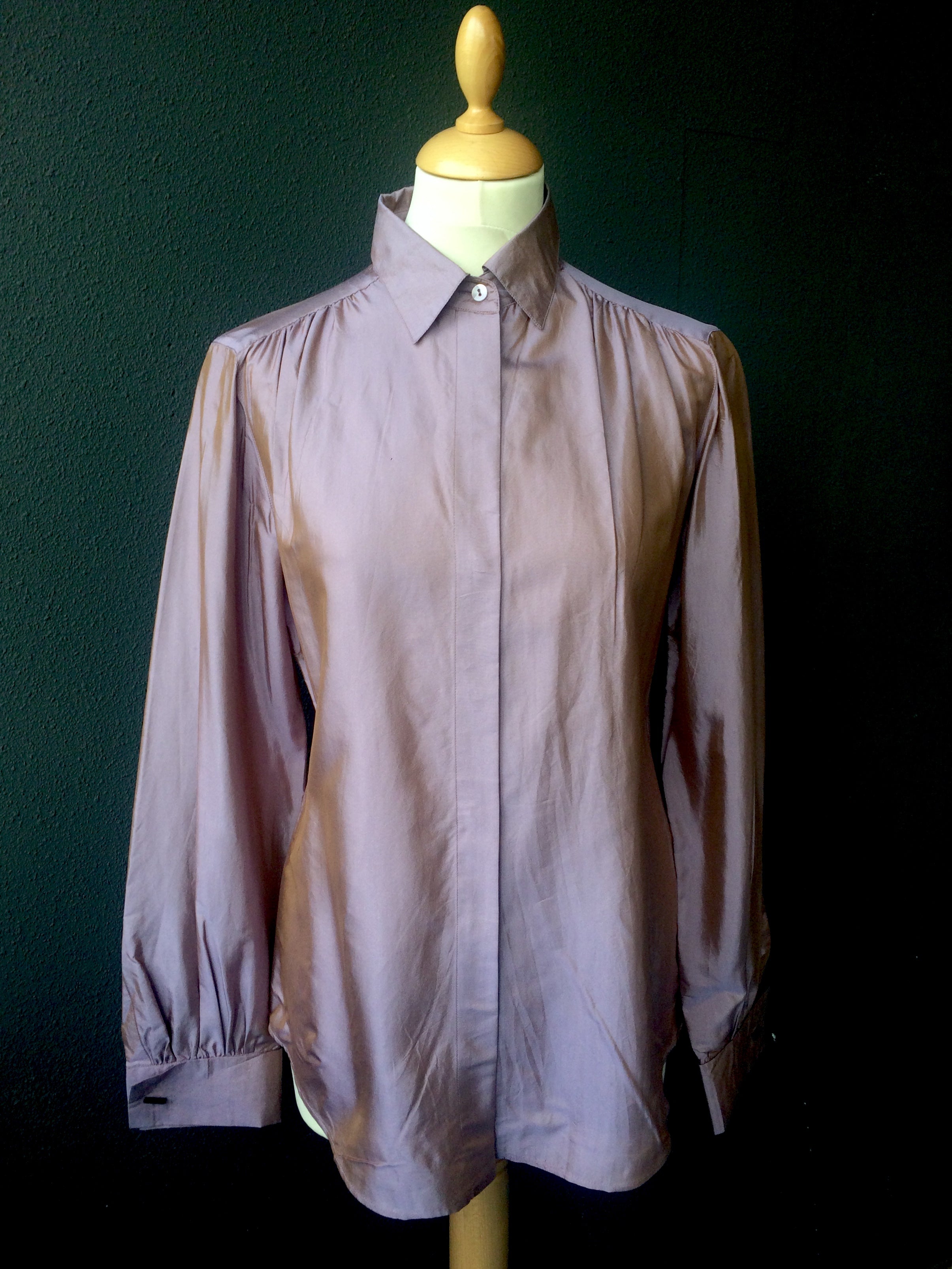 MaxMara Tafetta silk blouse
