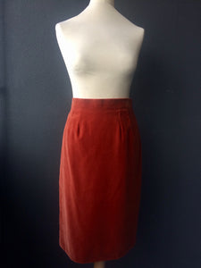 Givenchy velvet skirt