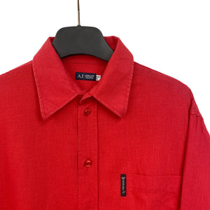 Armani Jeans Red Shirt