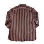 Load image into Gallery viewer, Lacoste Pink/Brown Striped Button-down Shirt
