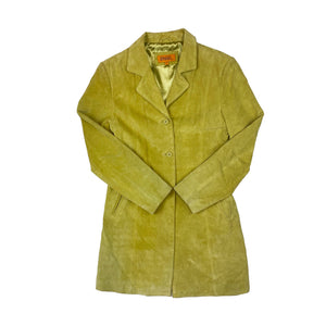 Montgomery Different Green Suede Coat
