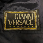 Load image into Gallery viewer, Gianni Versace Black Pinstripe Blazer
