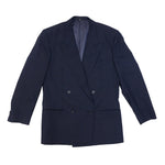 Load image into Gallery viewer, Valentino Pinstripe Navy Double-Breasted Blazer

