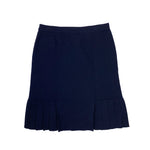 Load image into Gallery viewer, Luisa Spagnoli Dark Blue Knitted Wool Skirt
