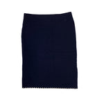 Load image into Gallery viewer, Fendi Dark Blue Knitted Pencil Skirt
