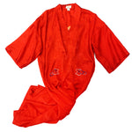 Load image into Gallery viewer, Golden Dragon Red Kimono-style Robe
