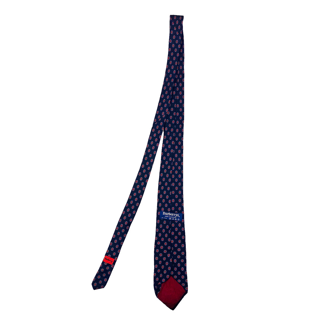 Burberry's Multi-colour Patterned Silk Tie