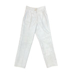Load image into Gallery viewer, White Leather Cropped Pants
