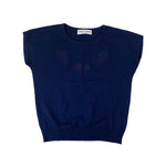 Load image into Gallery viewer, Pierre Cardin Dark Blue Wool T-shirt Top
