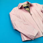Load image into Gallery viewer, Burberry Pink Leather Jacket with Zipper
