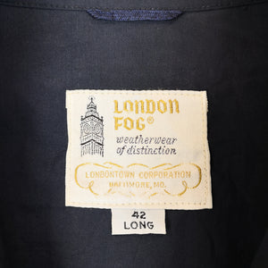 London Fog Cotton Bomber Jacket (navy)
