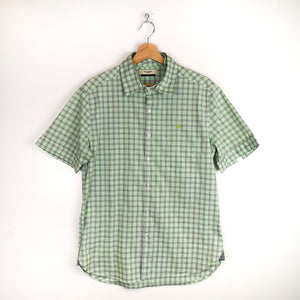 Burberry Short Sleeved Shirt with Detachable Collar