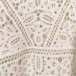 Load image into Gallery viewer, White Sleeveless Crochet Top
