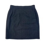 Load image into Gallery viewer, Max &amp; Co A-Line Grey Wool Mini Skirt
