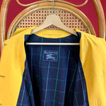 Load image into Gallery viewer, Burberry Rare Yellow Trench Coat
