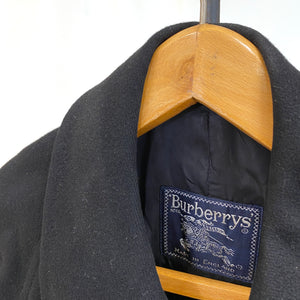 Burberrys Pure Cashmere Black Coat