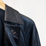 Load image into Gallery viewer, Stadick Black Leather Coat
