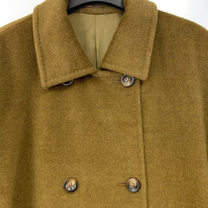 MaxMara Olivegreen Wool & Cashmere Coat