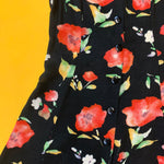 Load image into Gallery viewer, Button Down 90&#39;s Flower Dress
