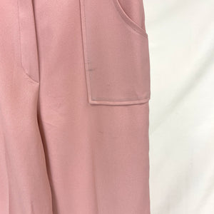 Pink Flared 70s Pants
