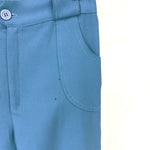Load image into Gallery viewer, Blue Flared 70s Pants
